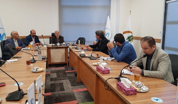 نشست رئیس پارک علم و فناوری دانشگاه تربیت مدرس با مدیران عامل شرکت های ساختمان پویش