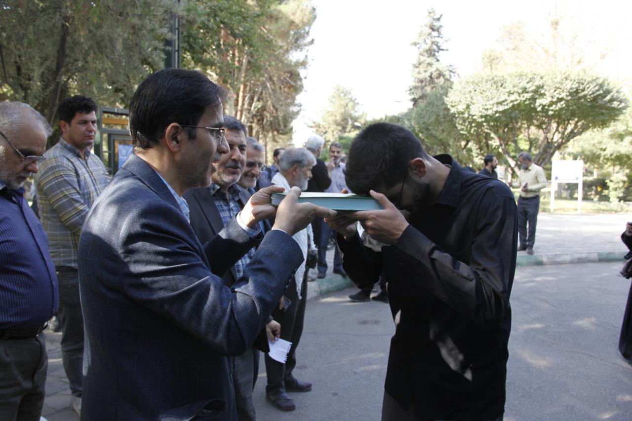 اعزام کاروان موکب اربعین دانشگاه تربیت مدرس به کربلای معلی