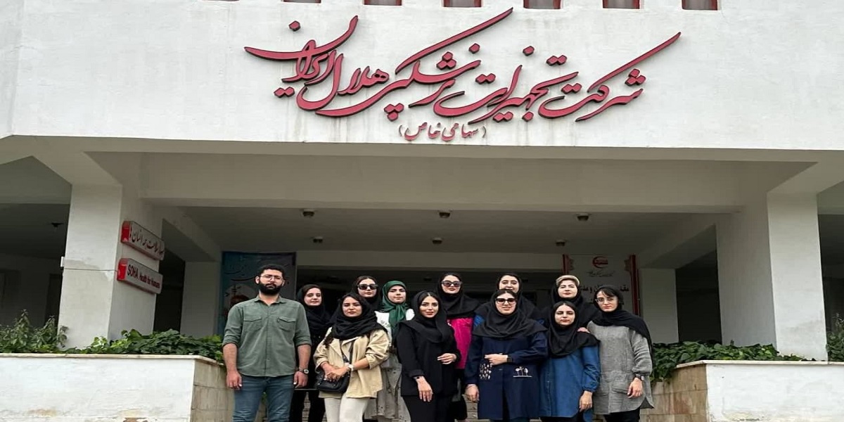 بازدیدعلمی دانشجویان مهندسی پزشکی بیومتریال از شرکت تجهیزات پزشکی سها 